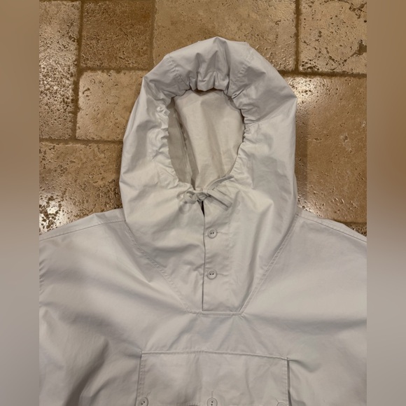 Maison Margiela Poly Coated White/Cream Anorak Hooded Jacket - Picture 7 of 16